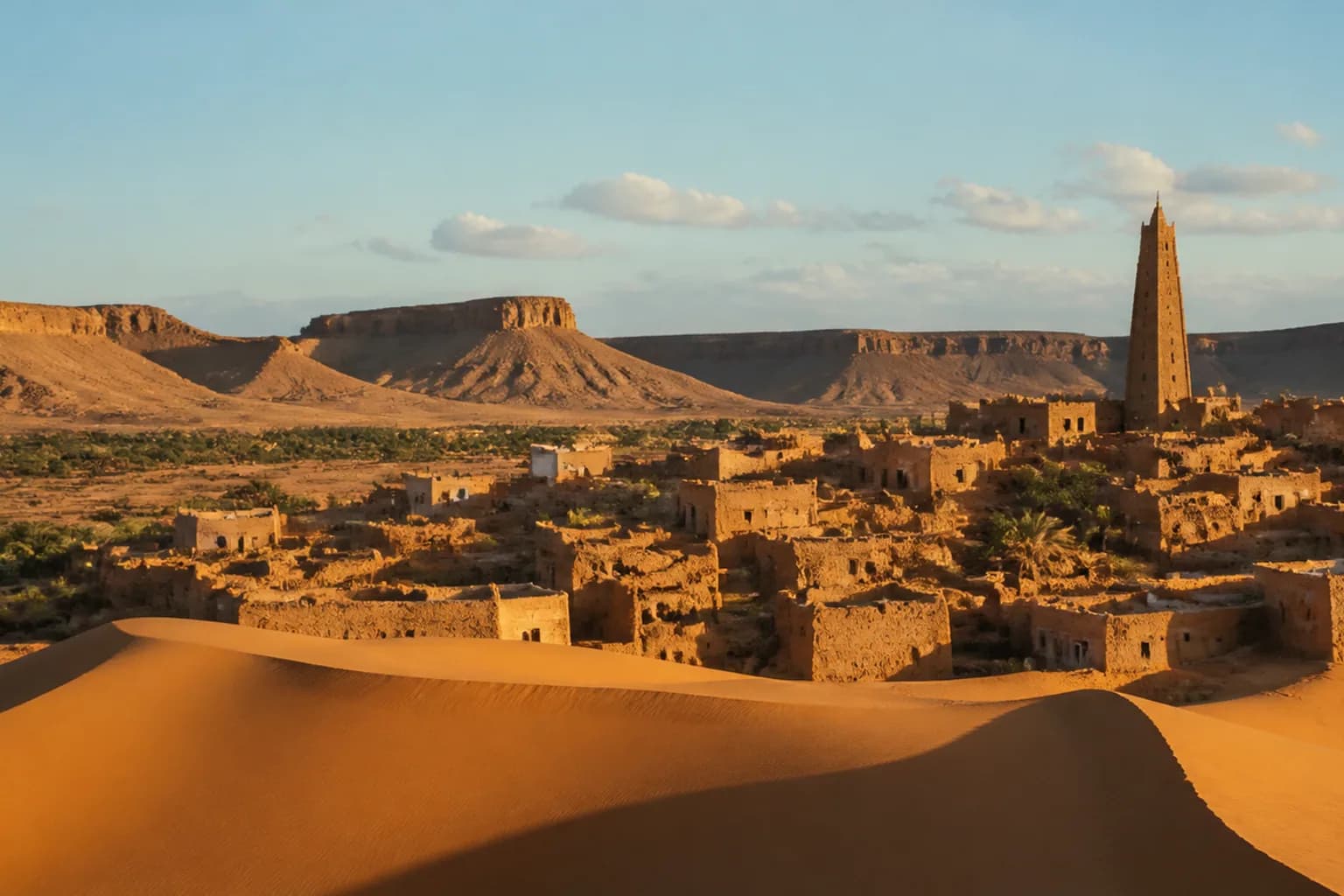 Algeria travel destination scenery