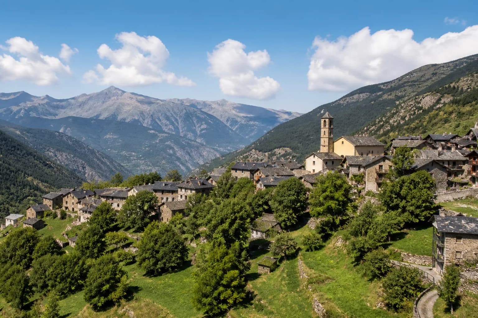 Andorra travel destination scenery