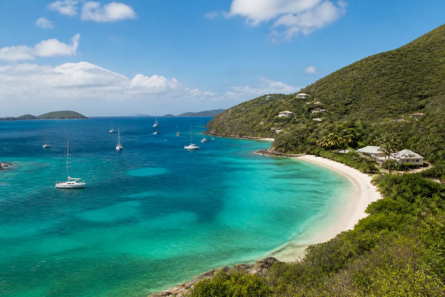 British Virgin Islands travel destination scenery