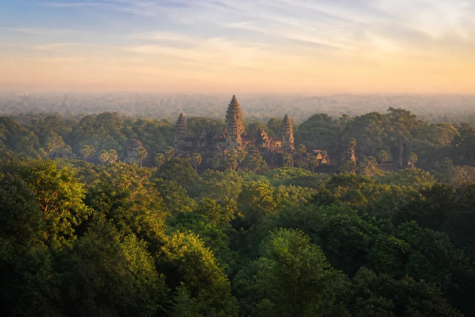 Cambodia travel destination scenery