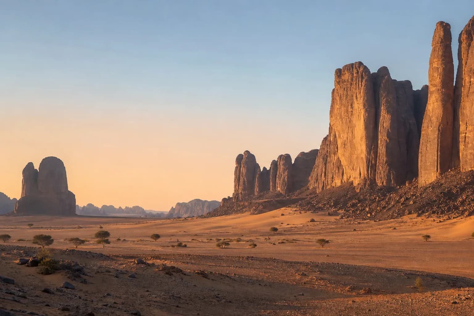 Chad travel destination scenery