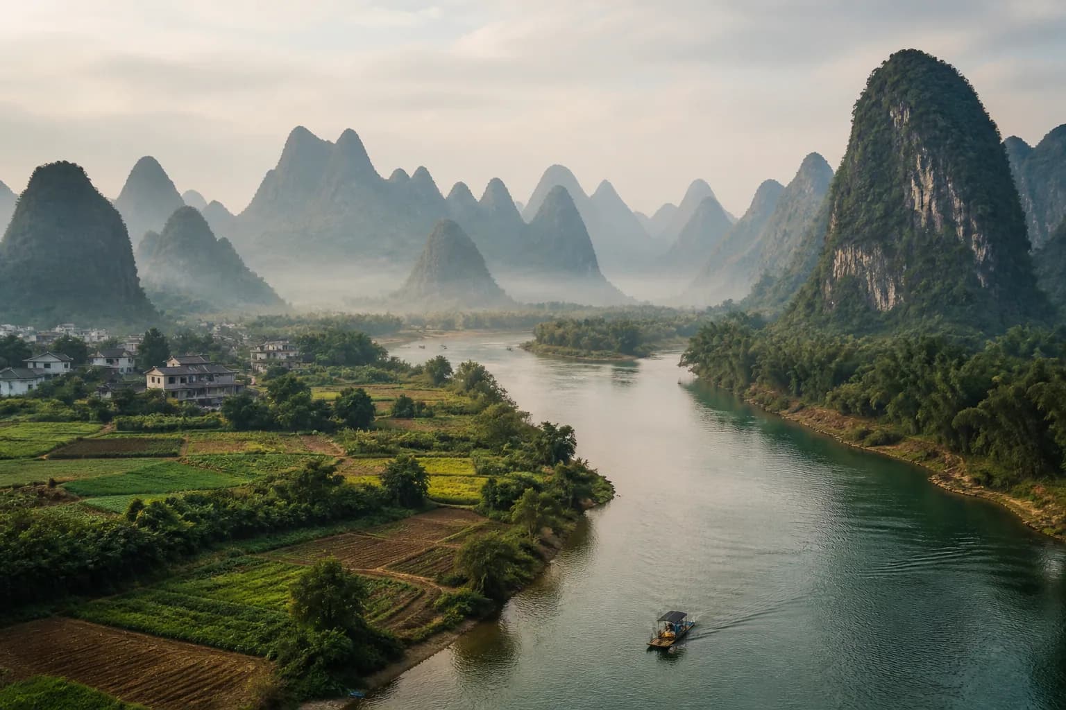 China travel destination scenery
