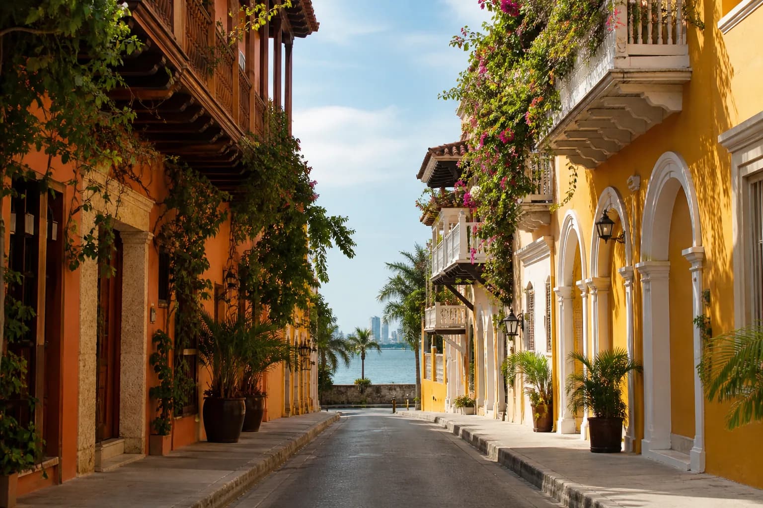 Colombia travel destination scenery