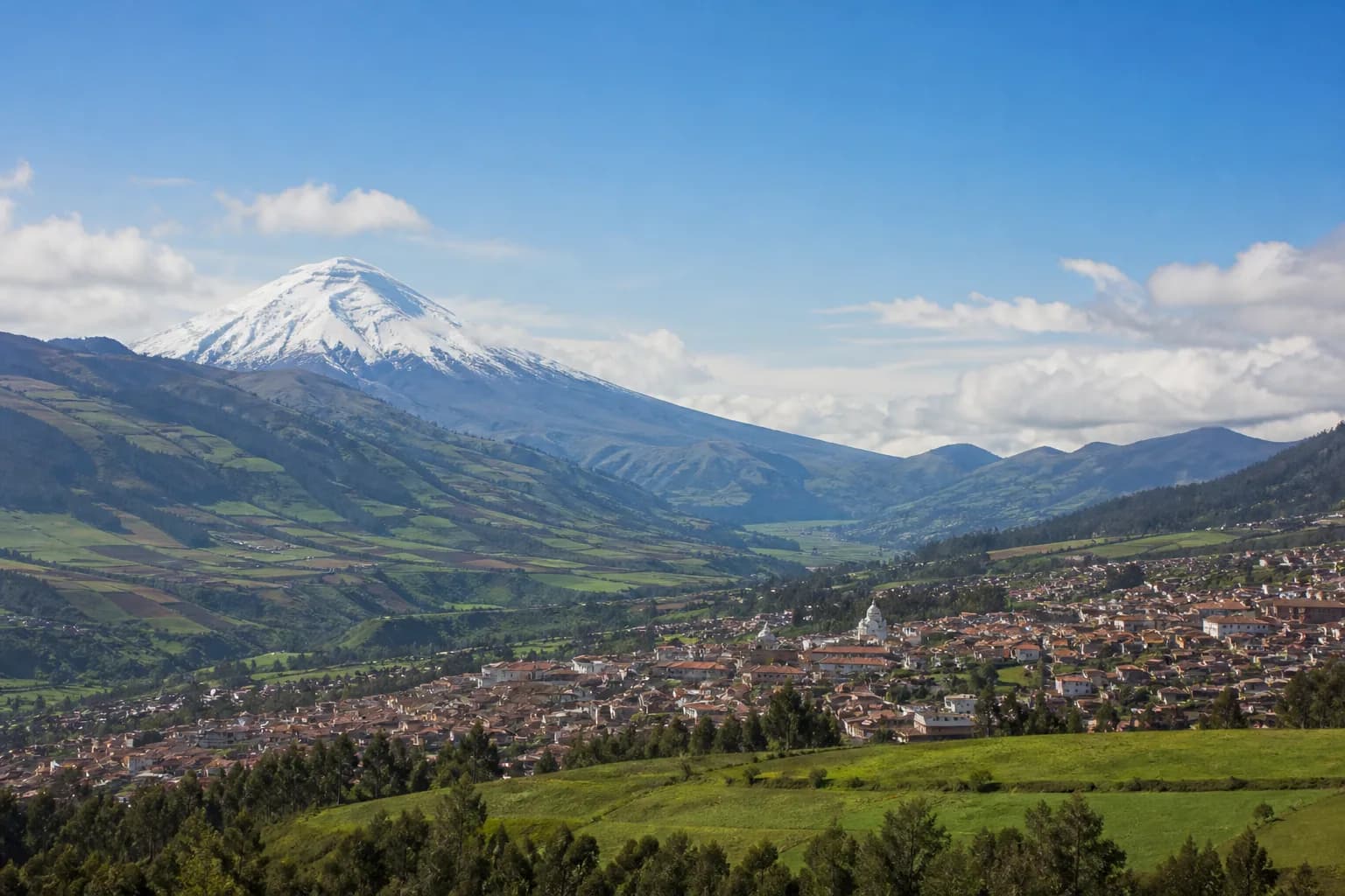 Ecuador travel destination scenery