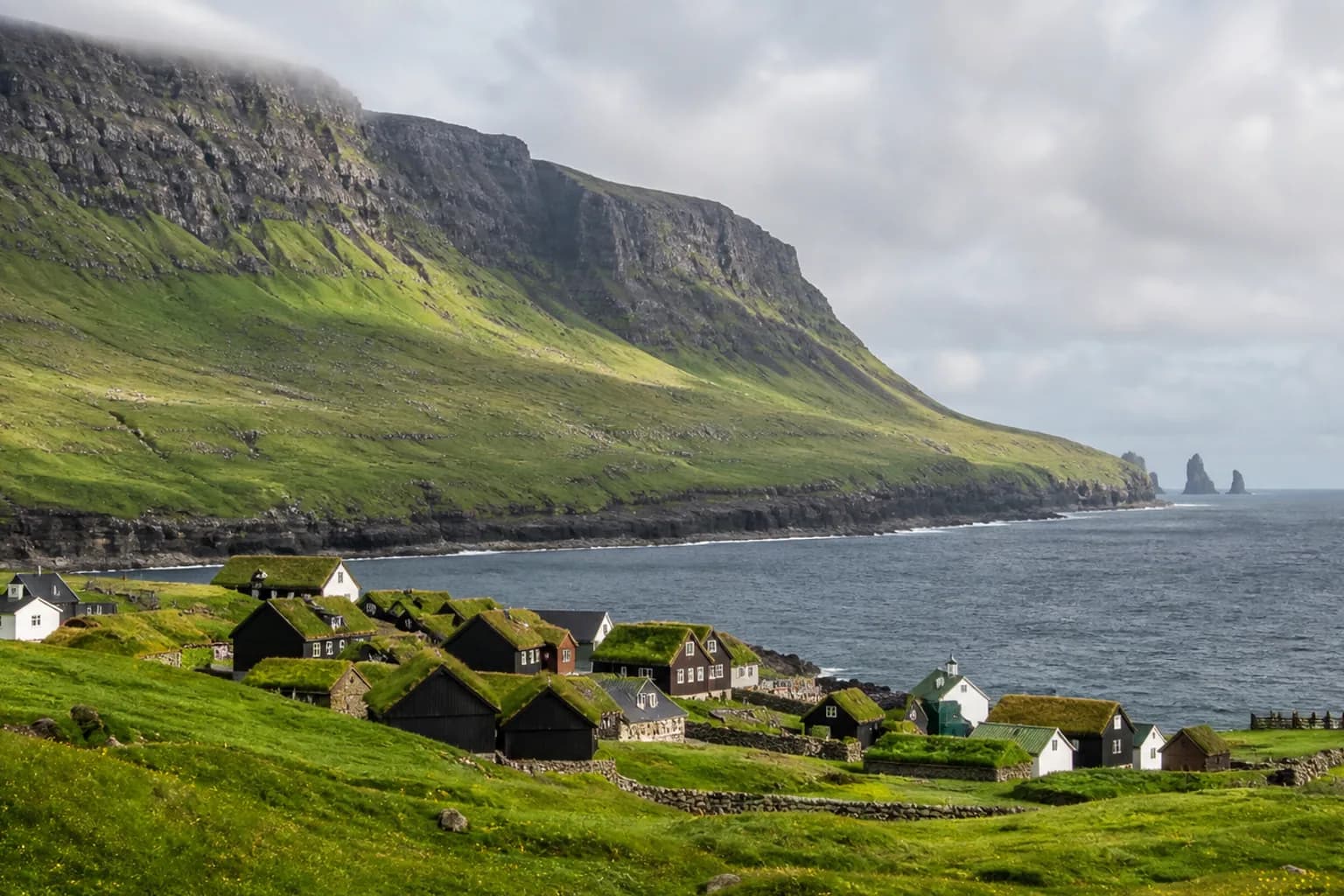 Faroe Islands travel destination scenery