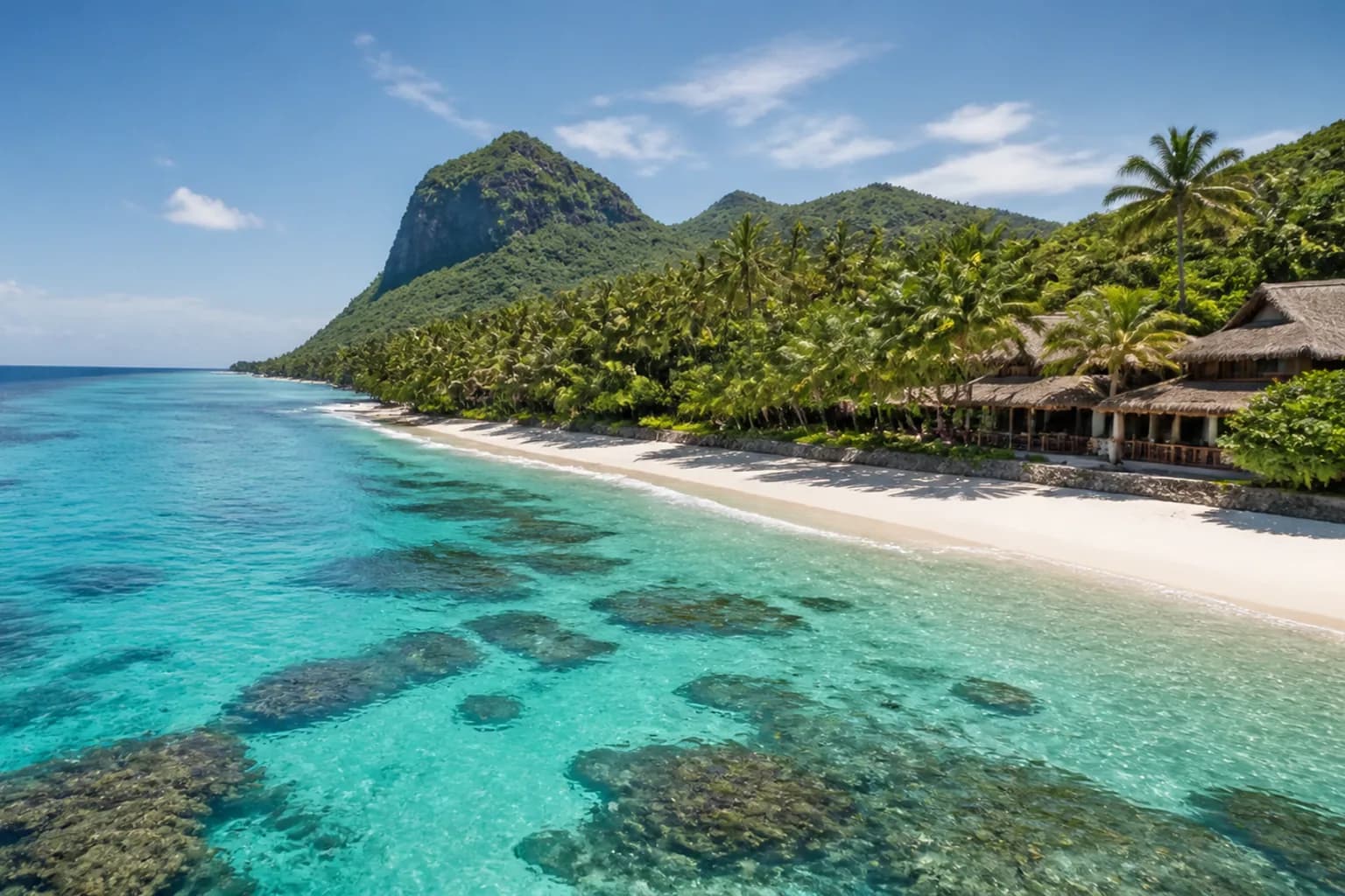 Fiji travel destination scenery
