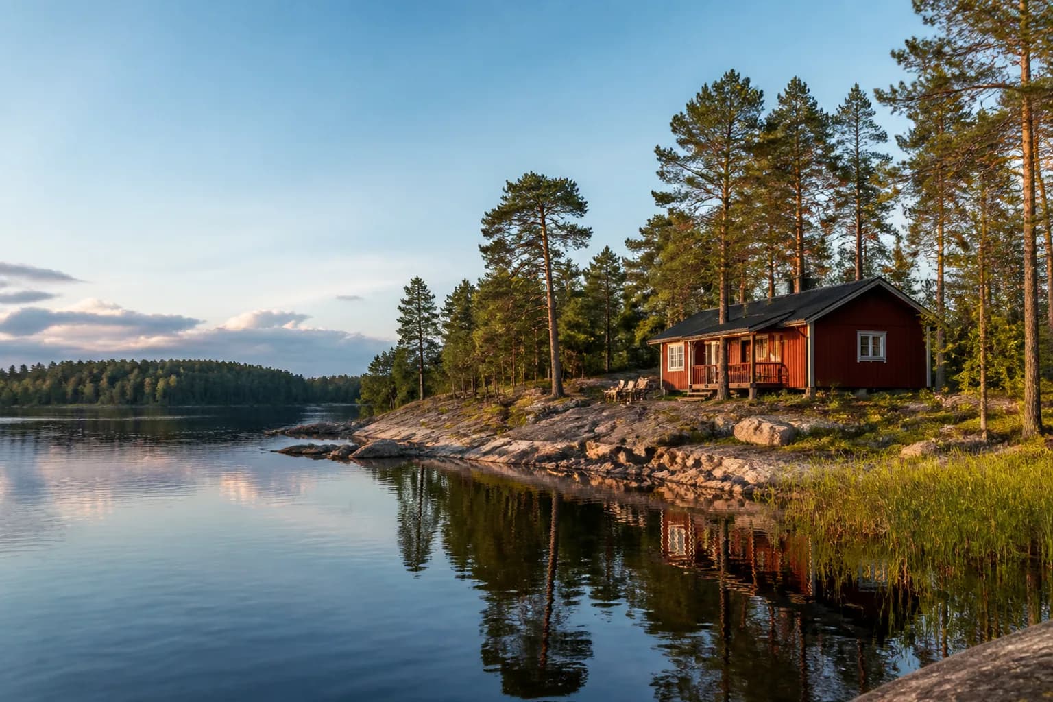 Finland travel destination scenery