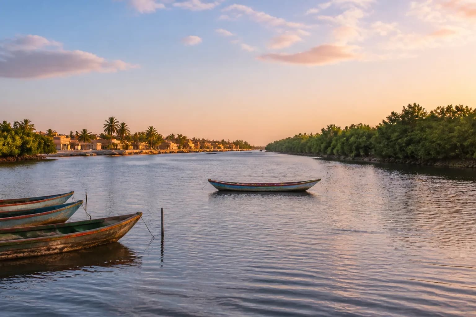 Gambia travel destination scenery
