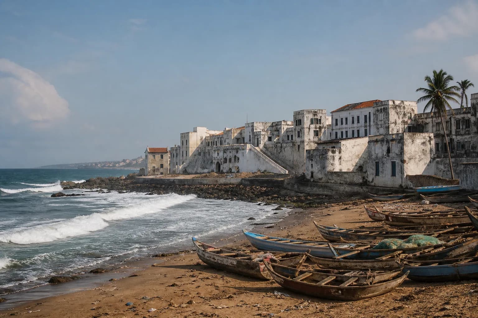 Ghana travel destination scenery