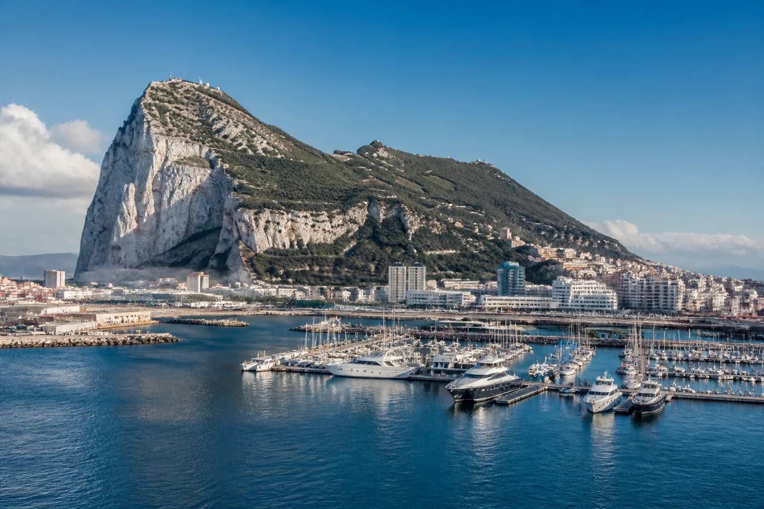 Gibraltar travel destination scenery