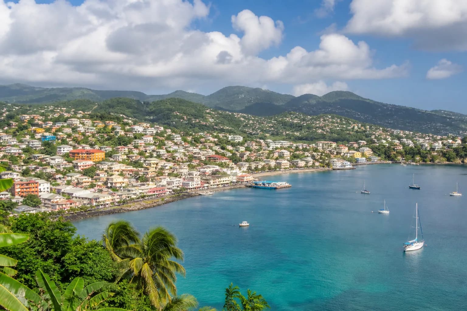 Grenada travel destination scenery