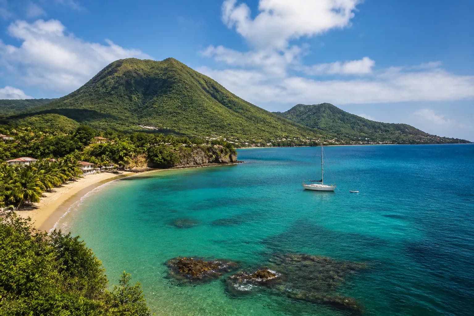 Guadeloupe travel destination scenery