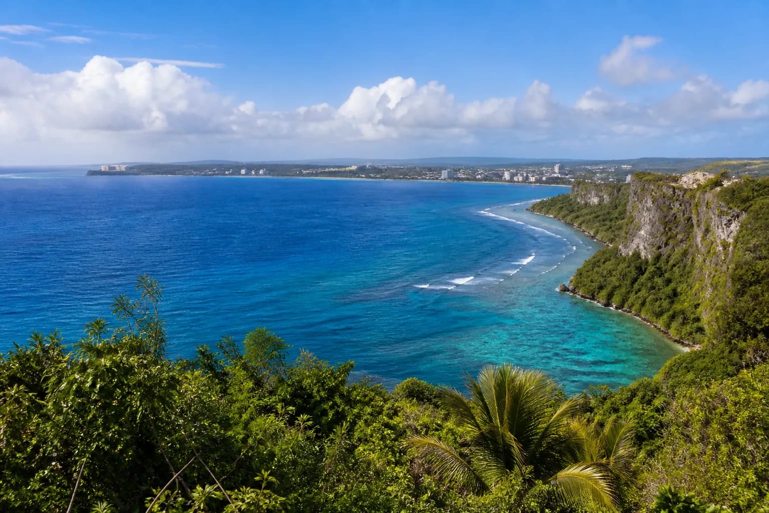 Guam travel destination scenery