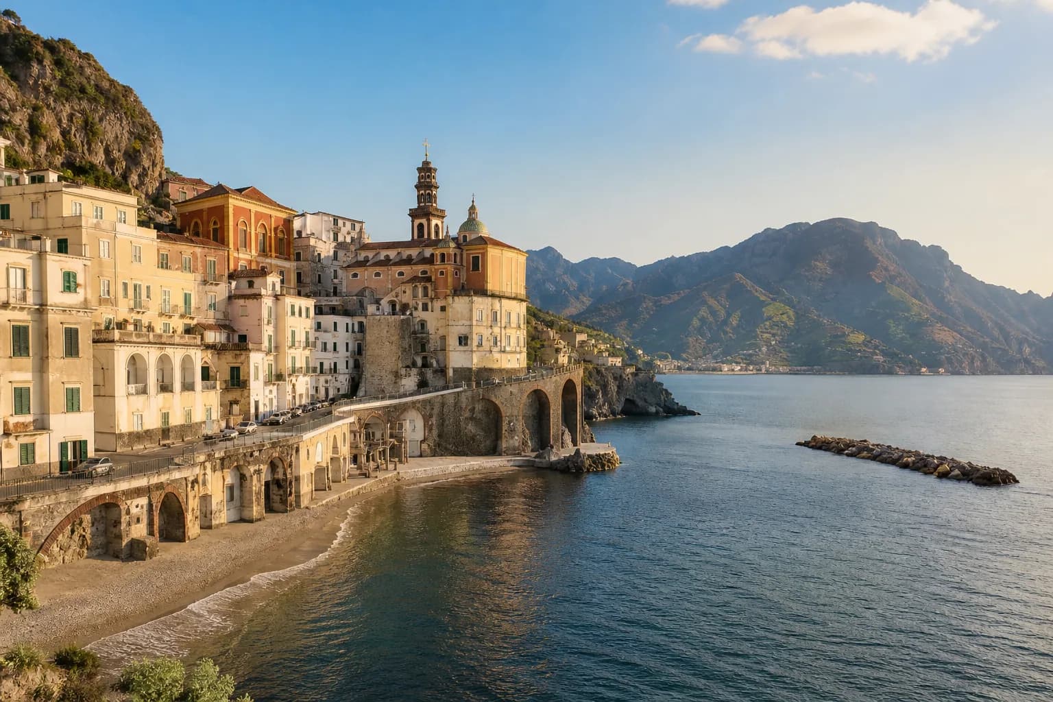 Italy travel destination scenery