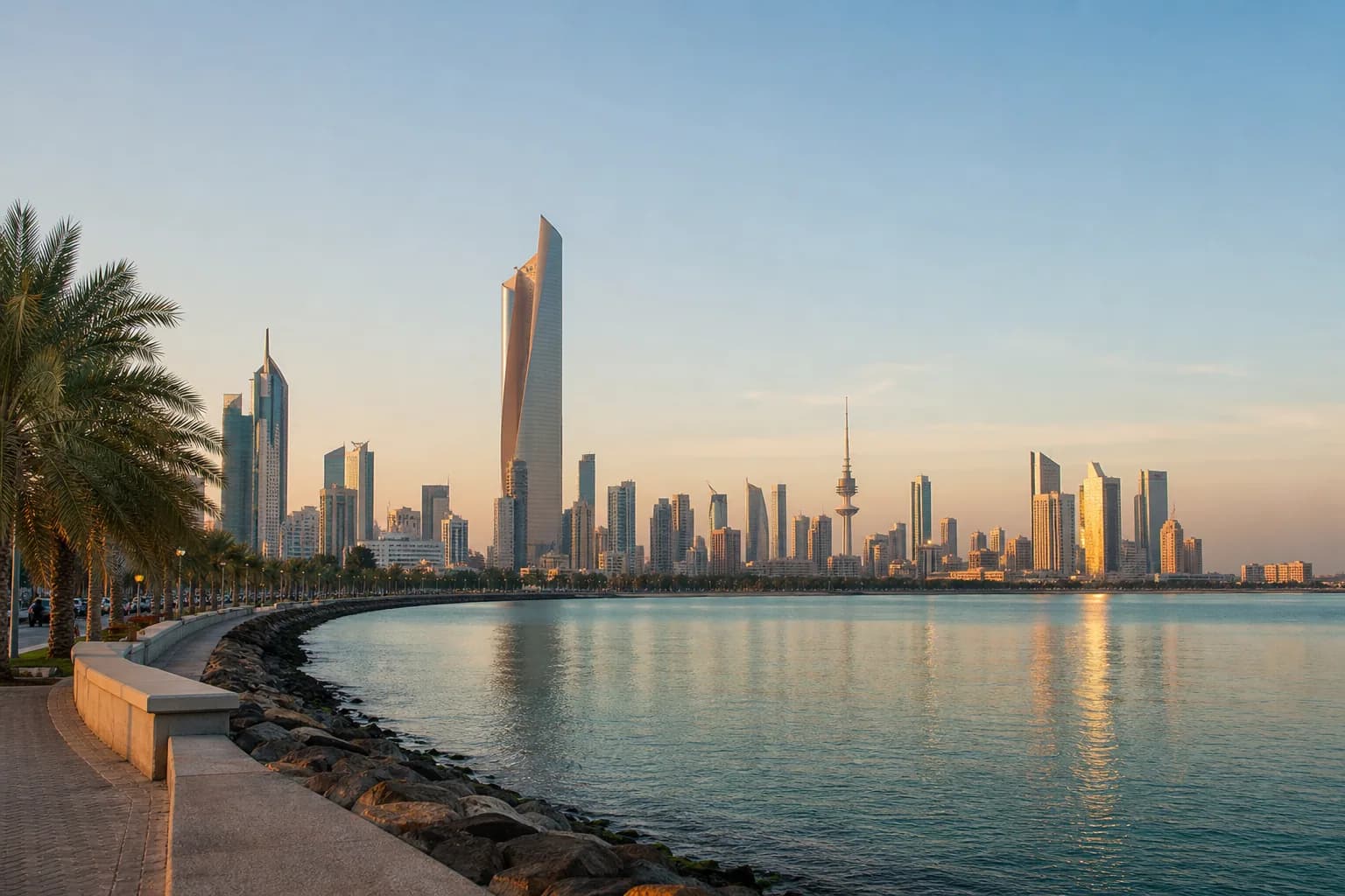 Kuwait travel destination scenery