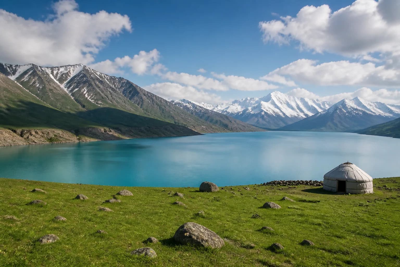 Kyrgyzstan travel destination scenery