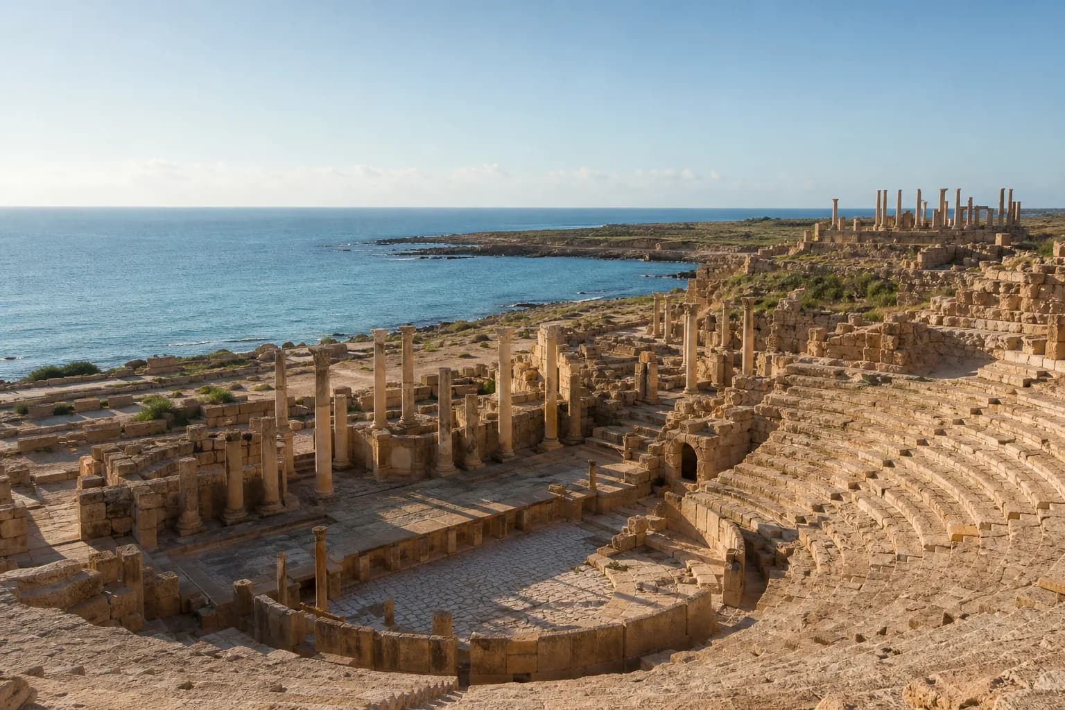 Libya travel destination scenery