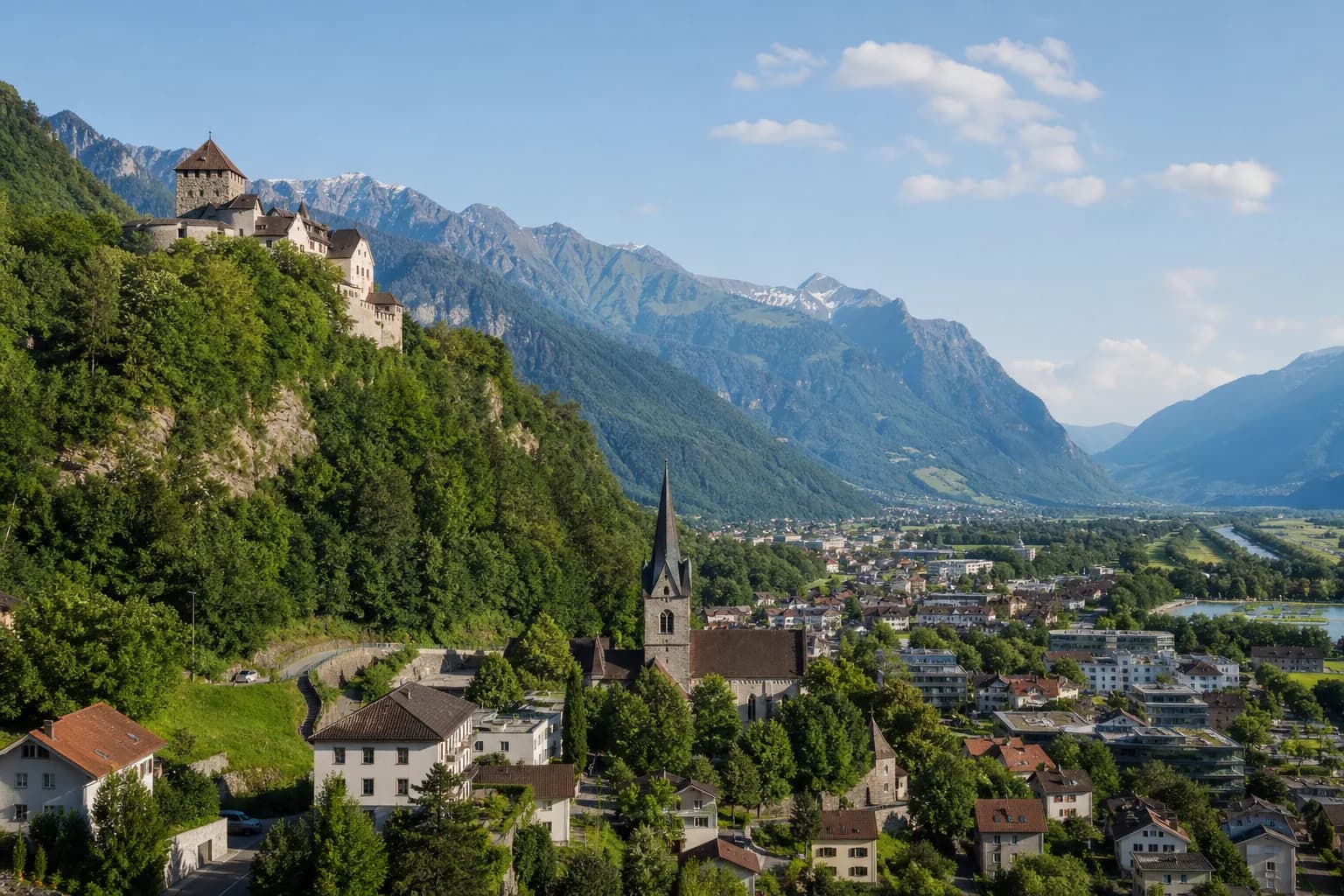 Liechtenstein travel destination scenery