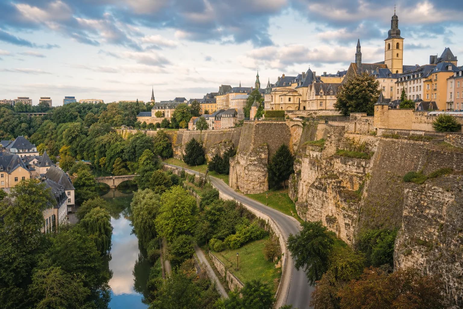 Luxembourg travel destination scenery