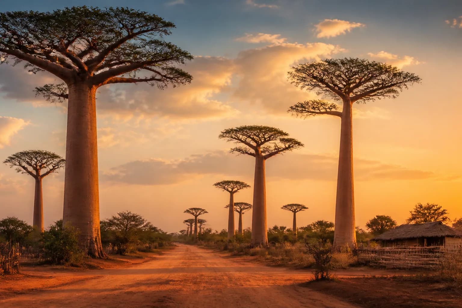 Madagascar travel destination scenery