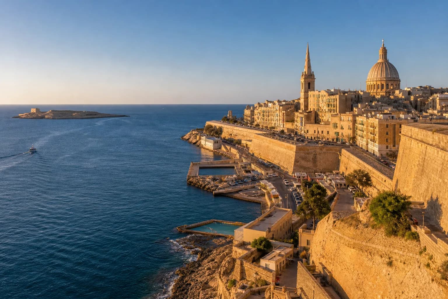 Malta travel destination scenery
