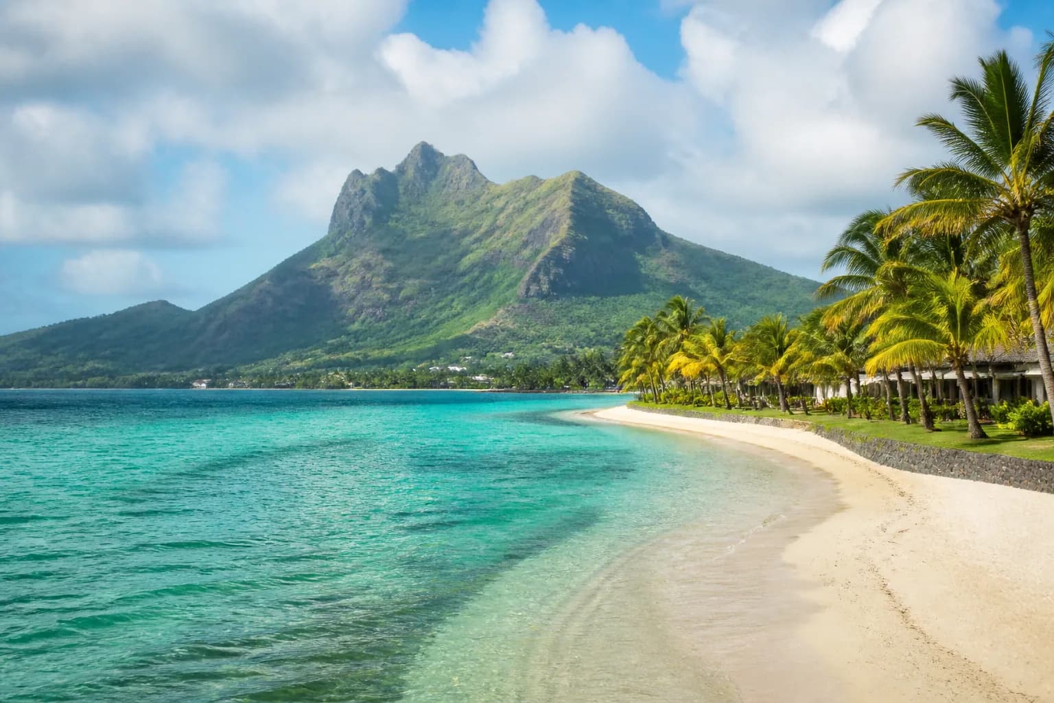 Mauritius travel destination scenery