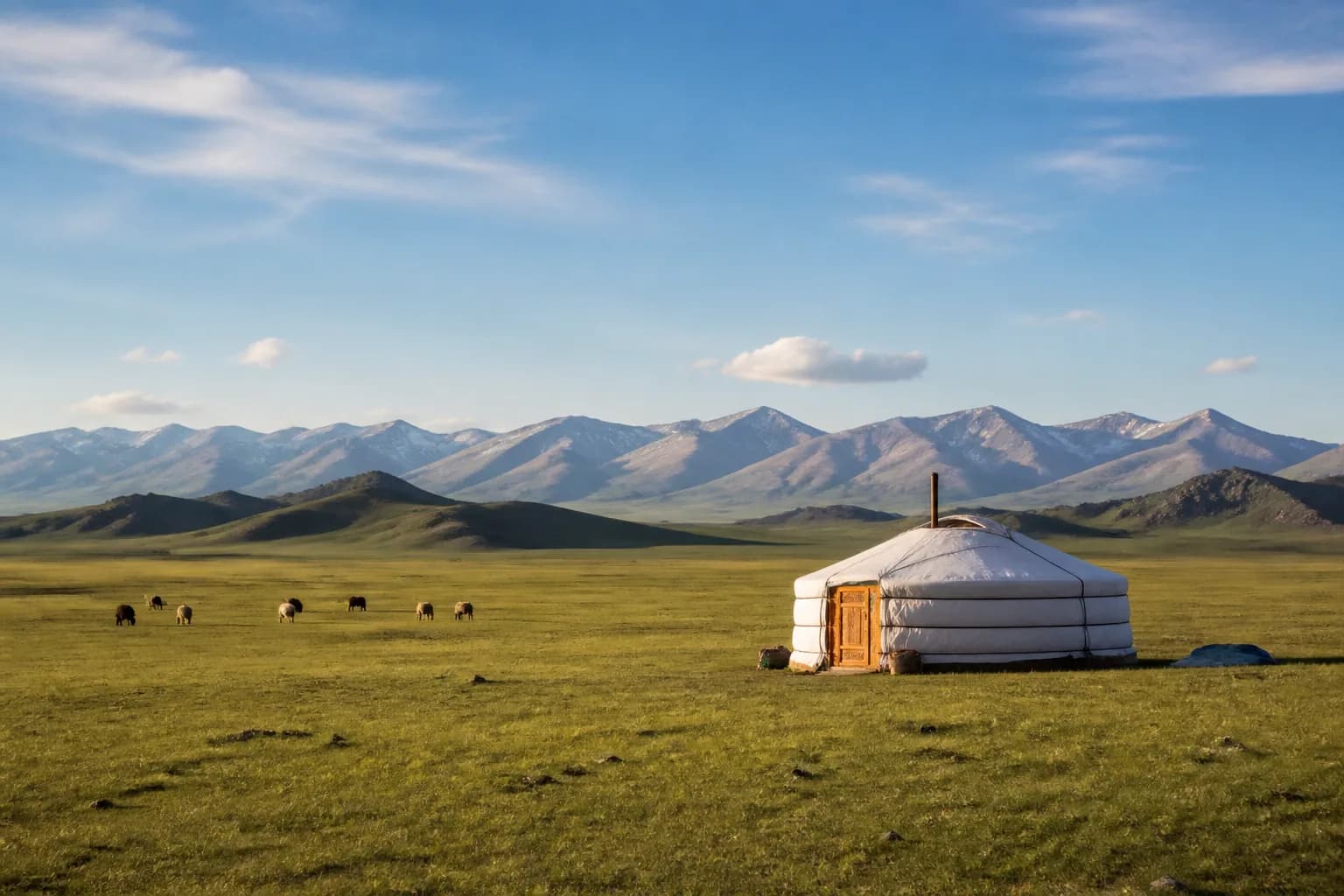 Mongolia travel destination scenery