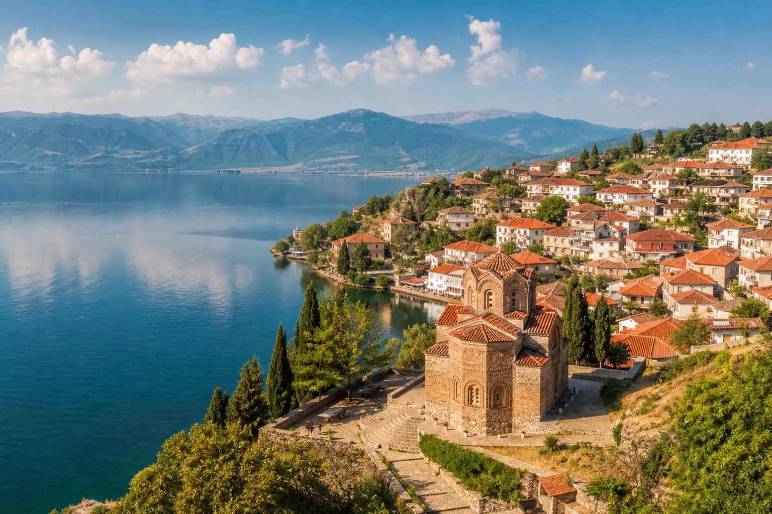 North Macedonia travel destination scenery
