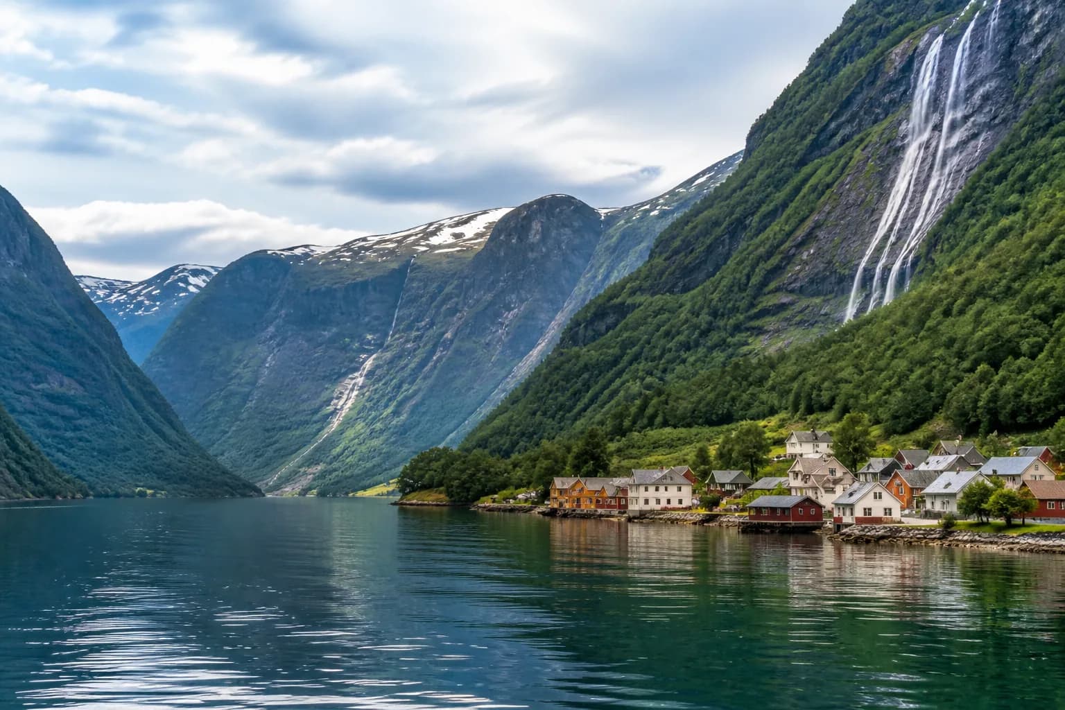 Norway travel destination scenery
