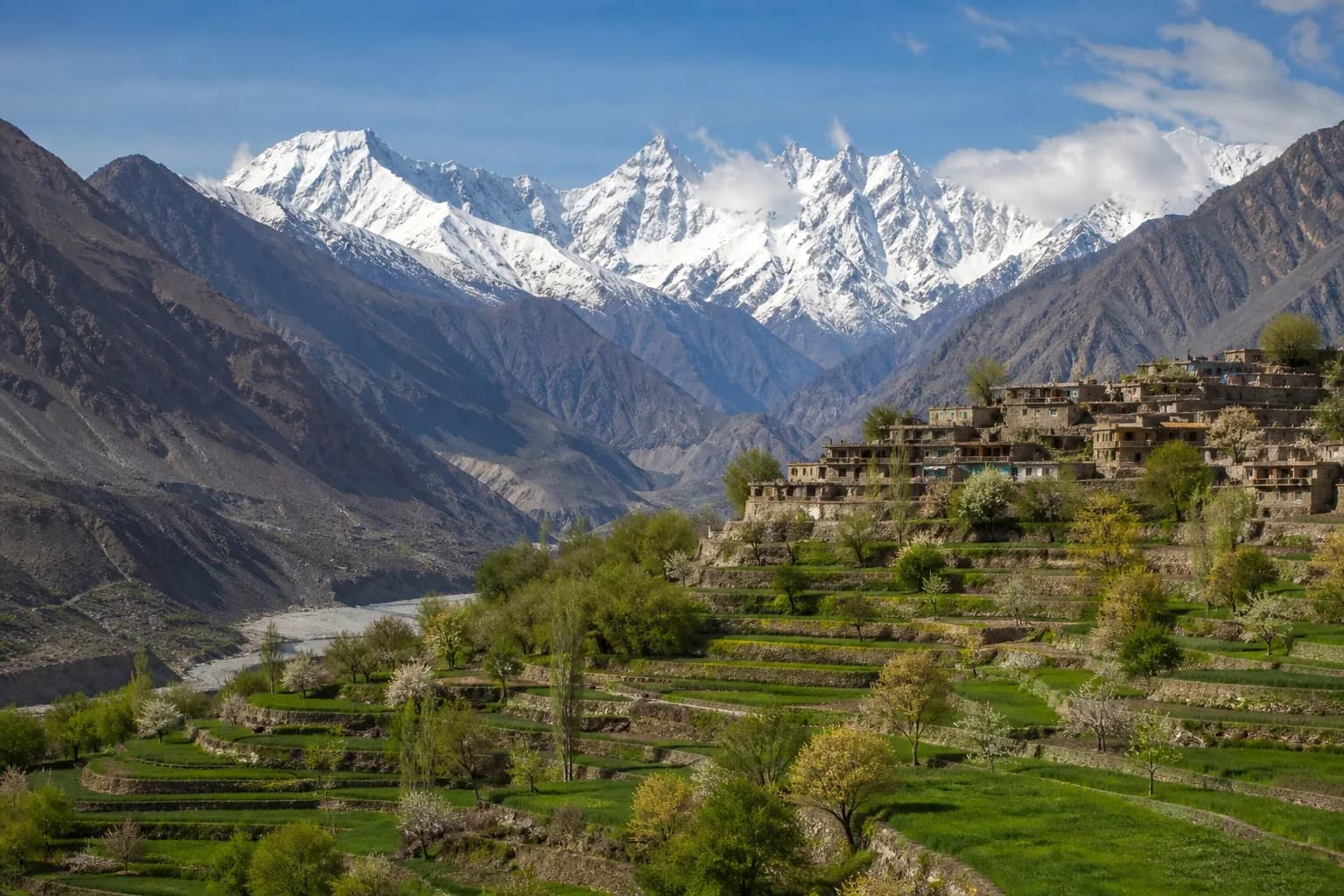 Pakistan travel destination scenery