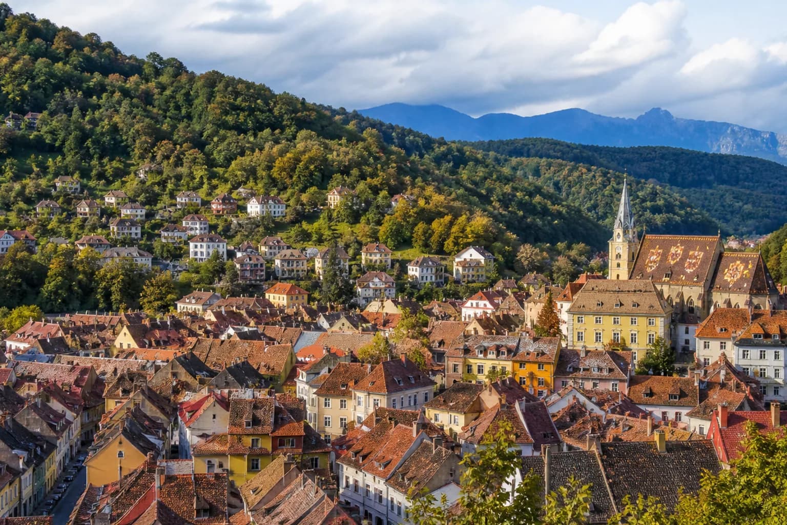 Romania travel destination scenery