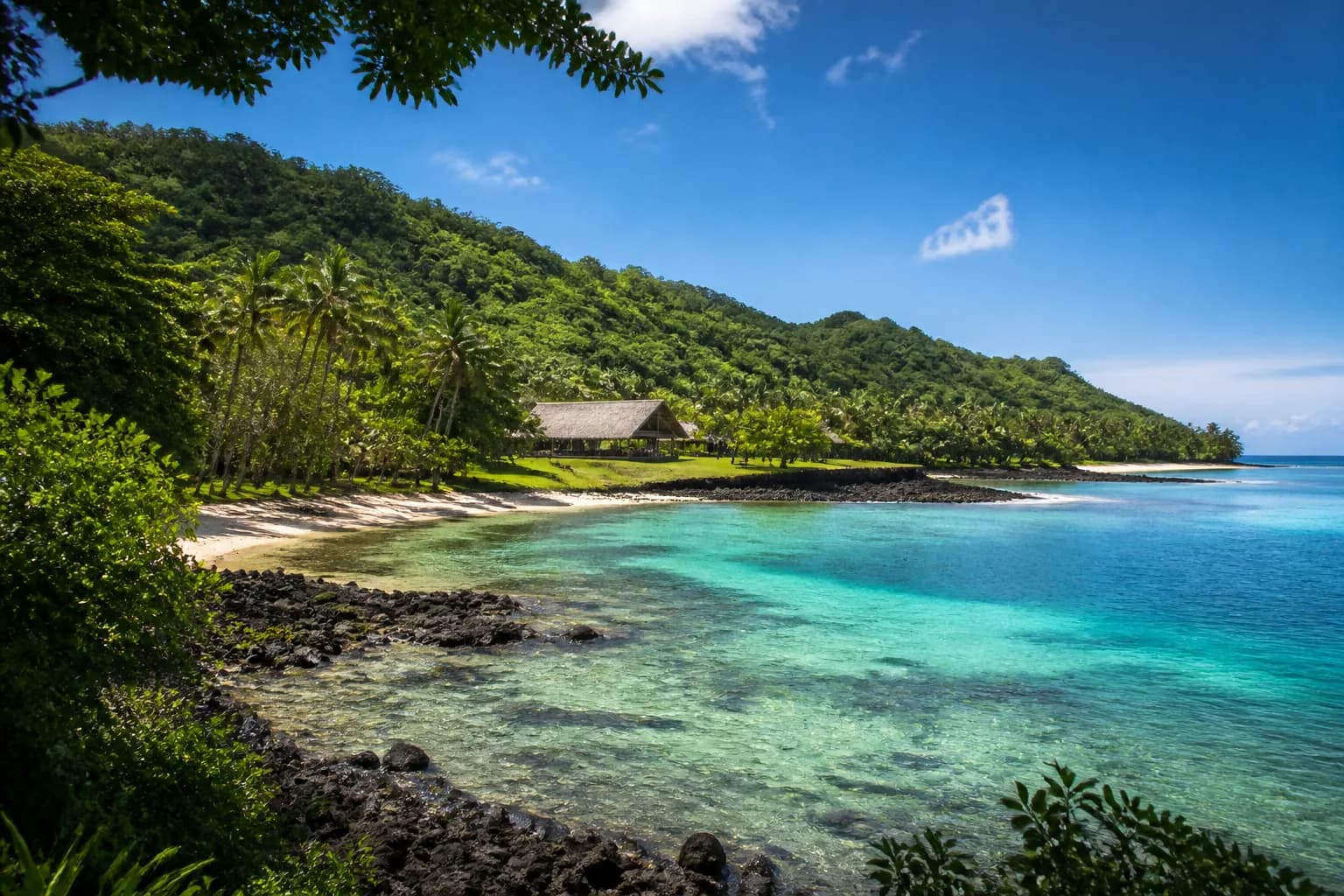 Samoa travel destination scenery