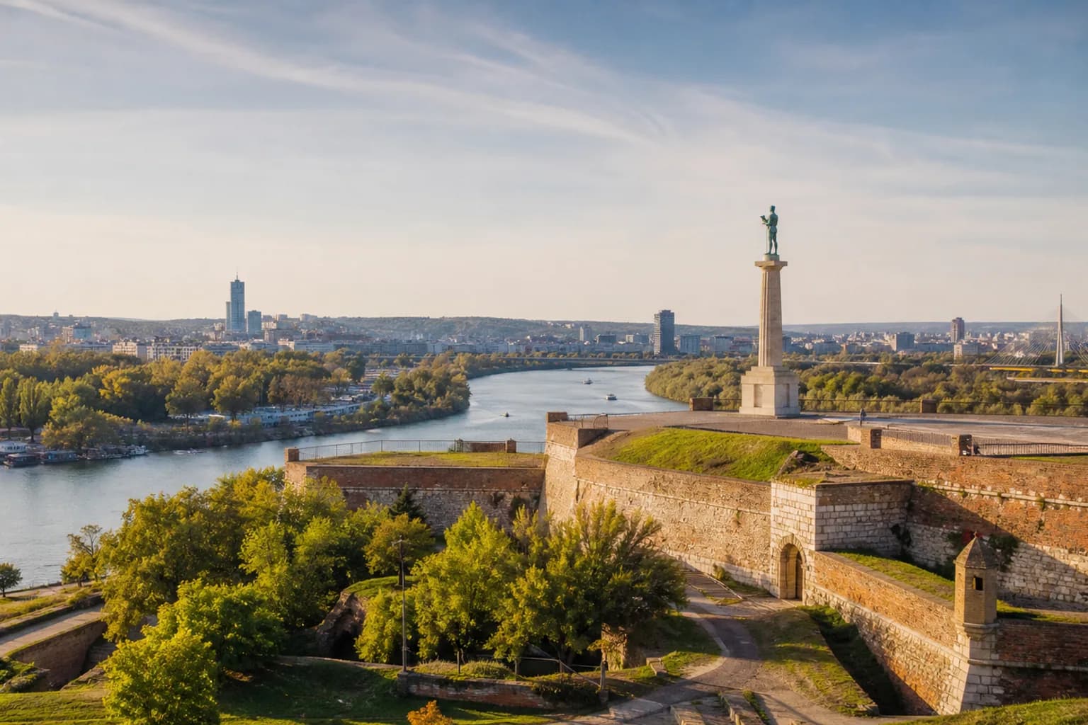 Serbia travel destination scenery
