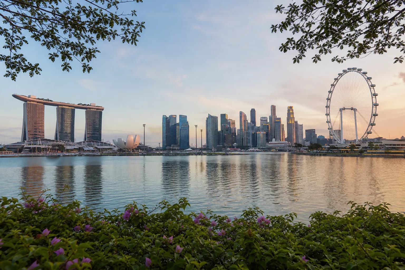 Singapore travel destination scenery