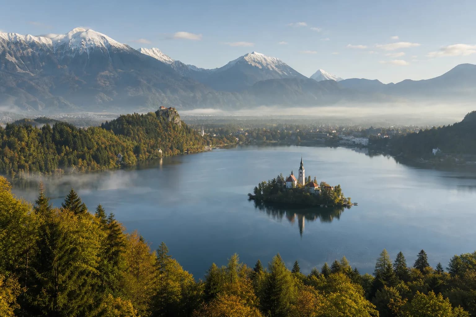 Slovenia travel destination scenery