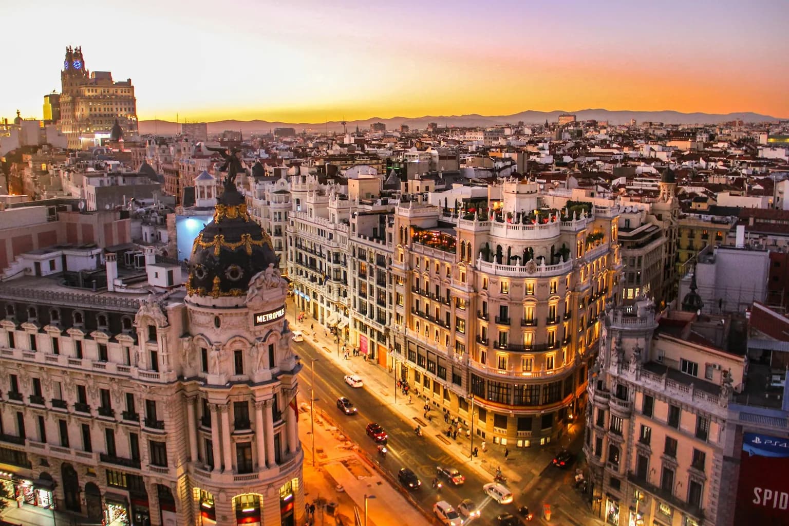 Spain travel destination scenery