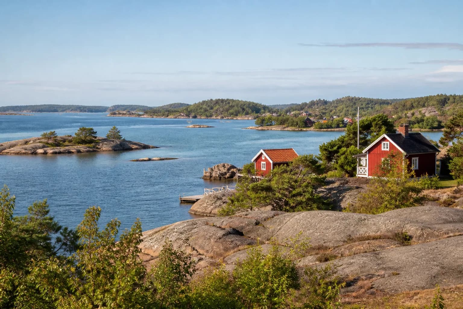 Sweden travel destination scenery