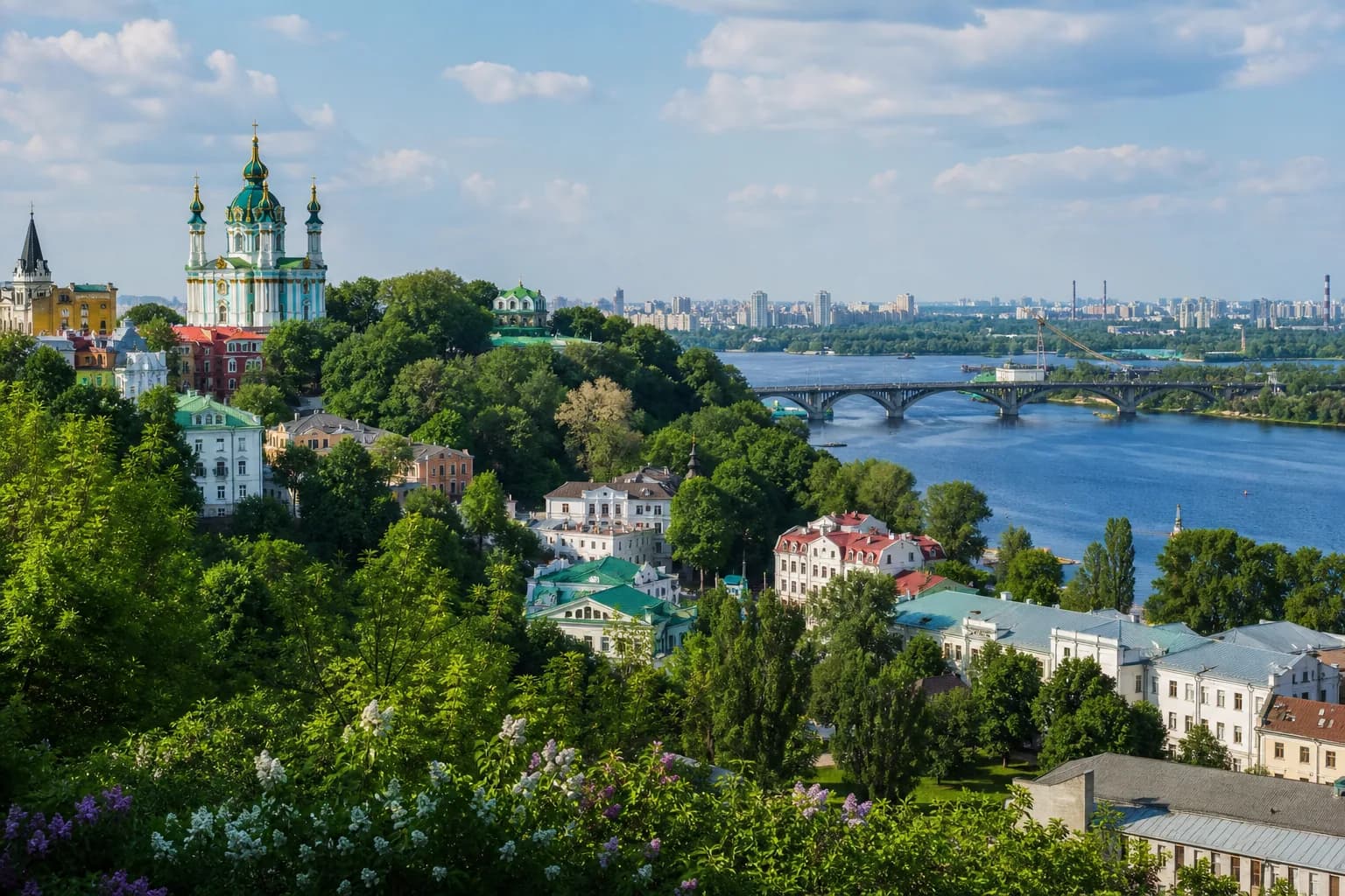 Ukraine travel destination scenery