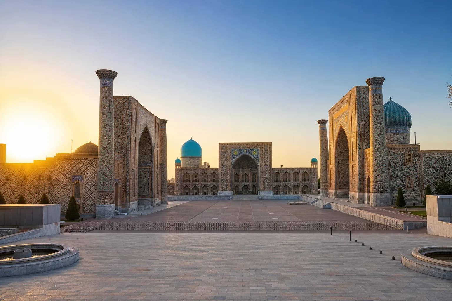 Uzbekistan travel destination scenery