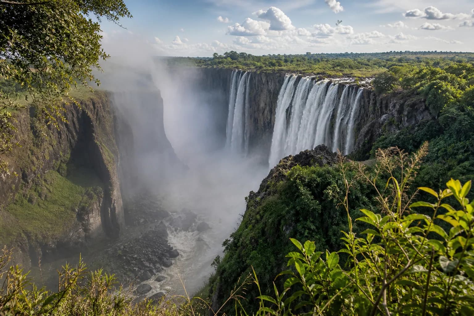 Zambia travel destination scenery